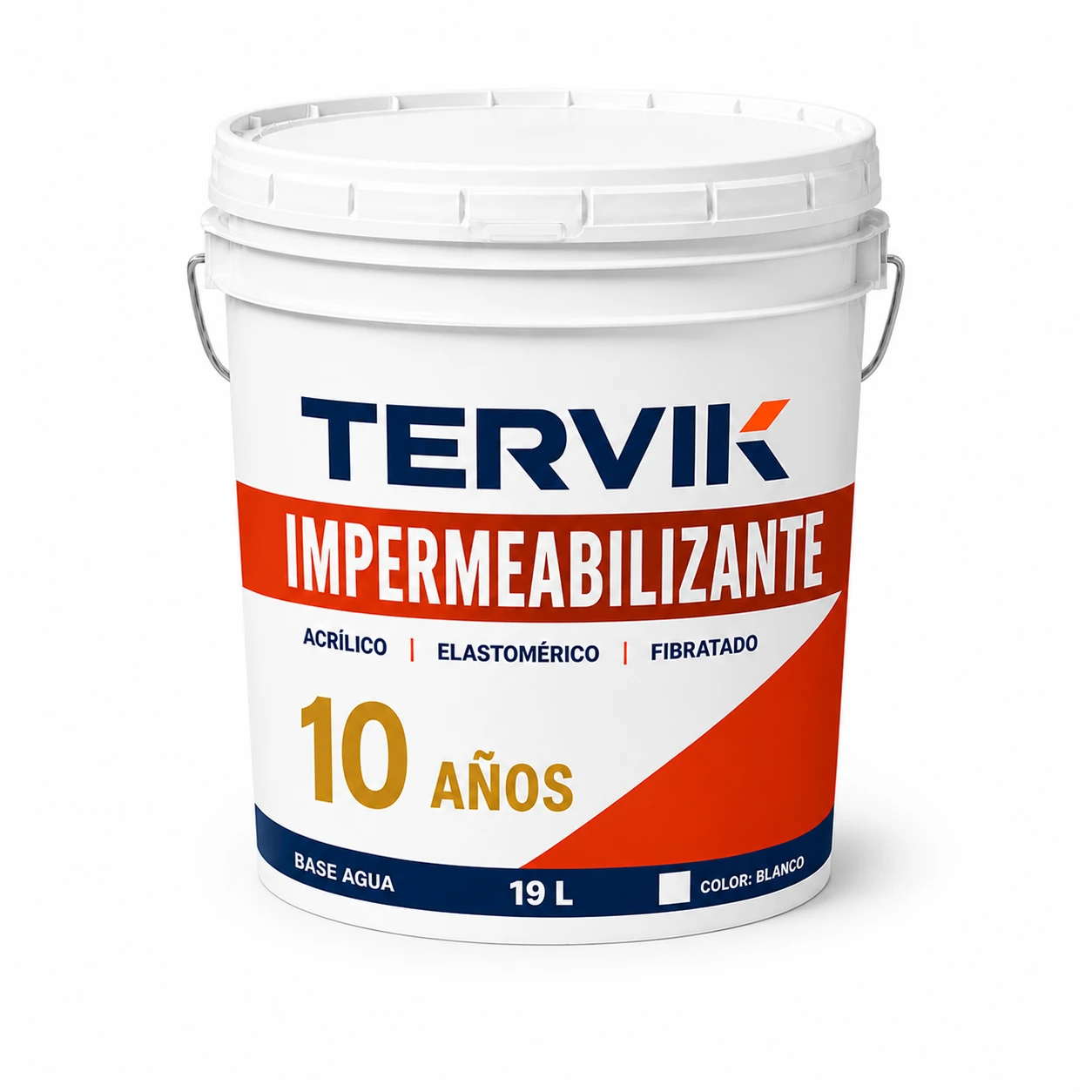Impermeabilizante acrílico TERVIK de 10 años