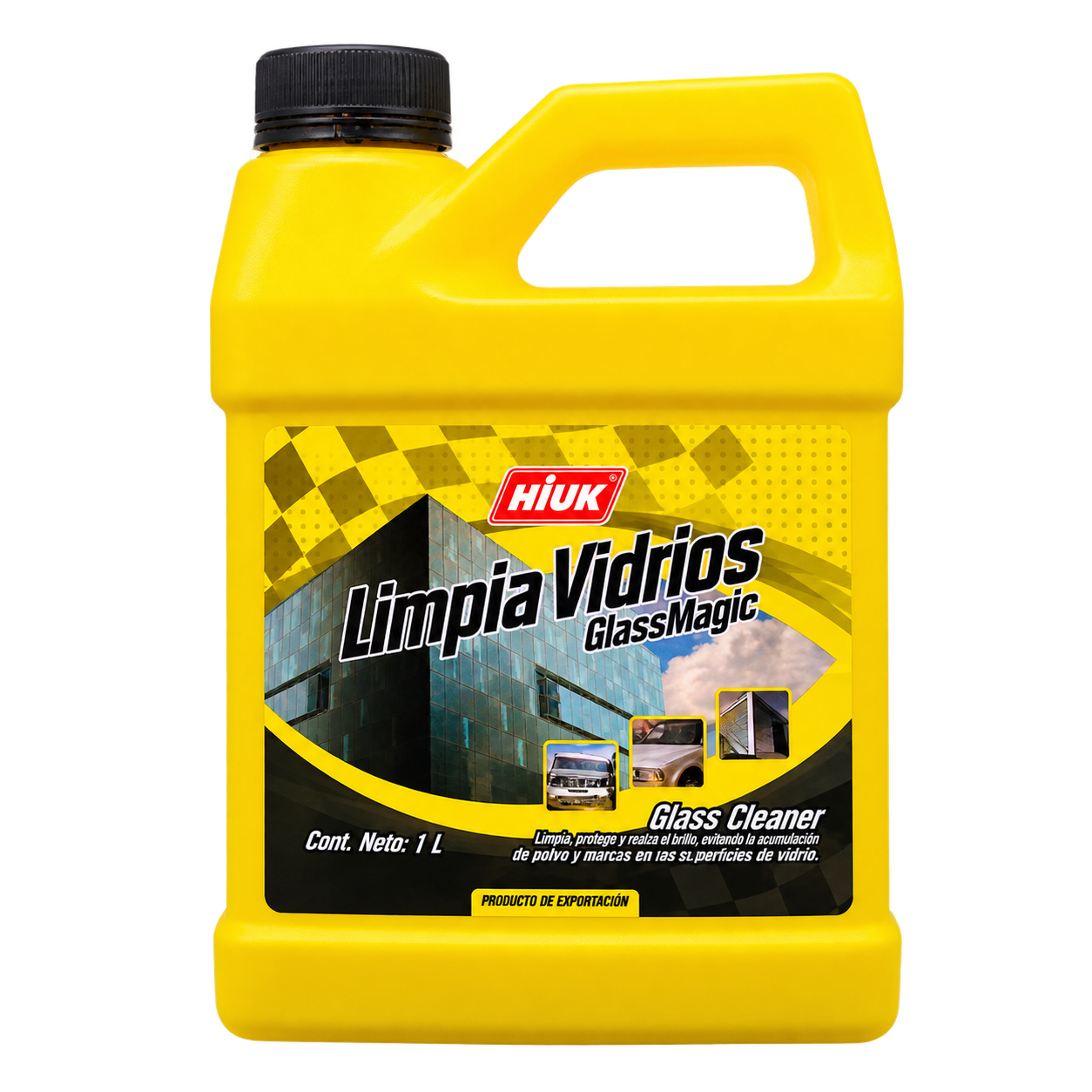 Limpiador de vidrios, imagen de referencia HIUK